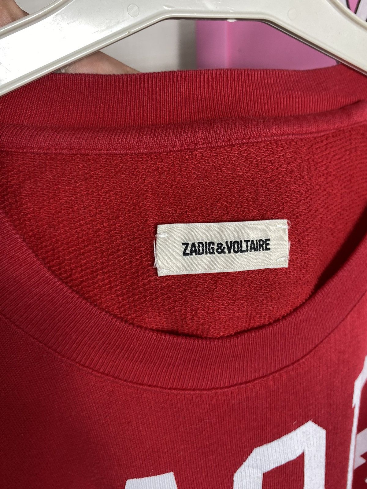Other Zadig Voltaire Shirt Logo Tee Amour Size XS / US 0-2 / IT 36-38 - 10 Thumbnail