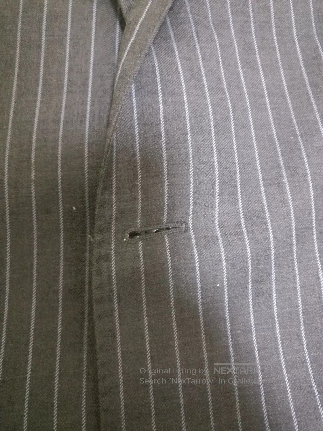 Boglioli Italian Wool Suit with Stripes. Size US M / EU 48-50 / 2 - 5 Thumbnail