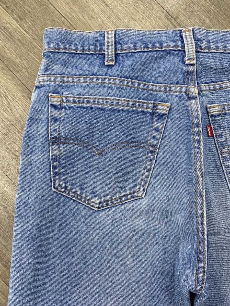 Levi's Vintage Clothing 🇺🇸1990s Vintage Levis 501 USA Straight 36x33 Light Blue Jeans Size US 33 - 12 Thumbnail