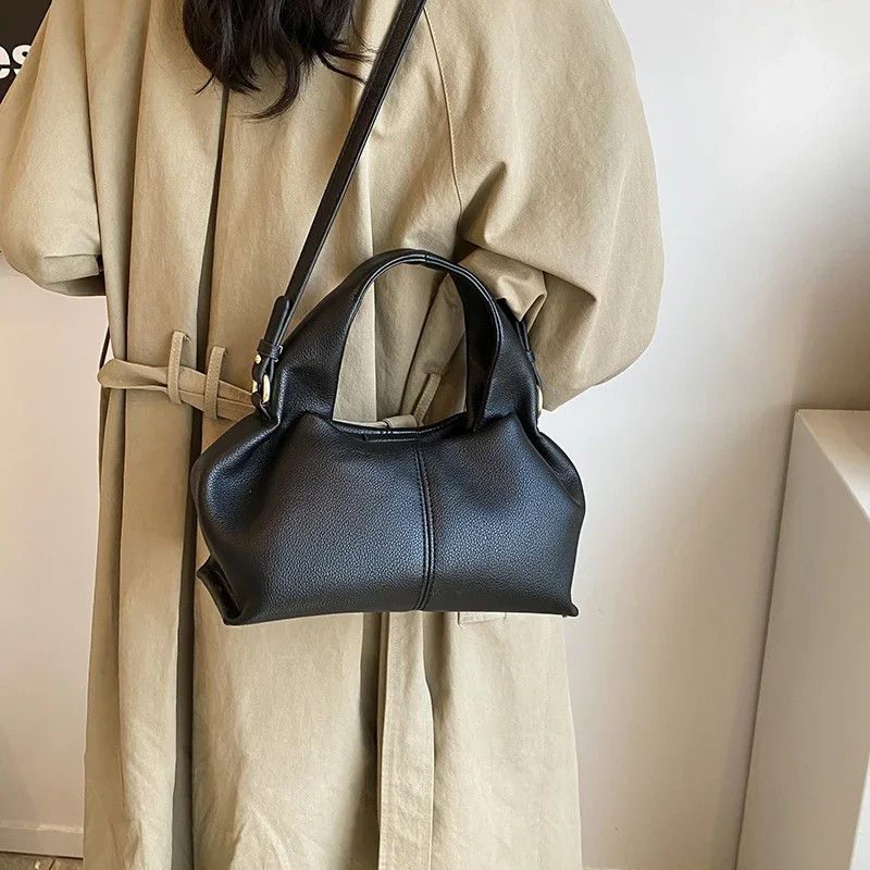 Leather Retro PU Leather Crossbody Luxury Bag Size ONE SIZE - 2 Thumbnail