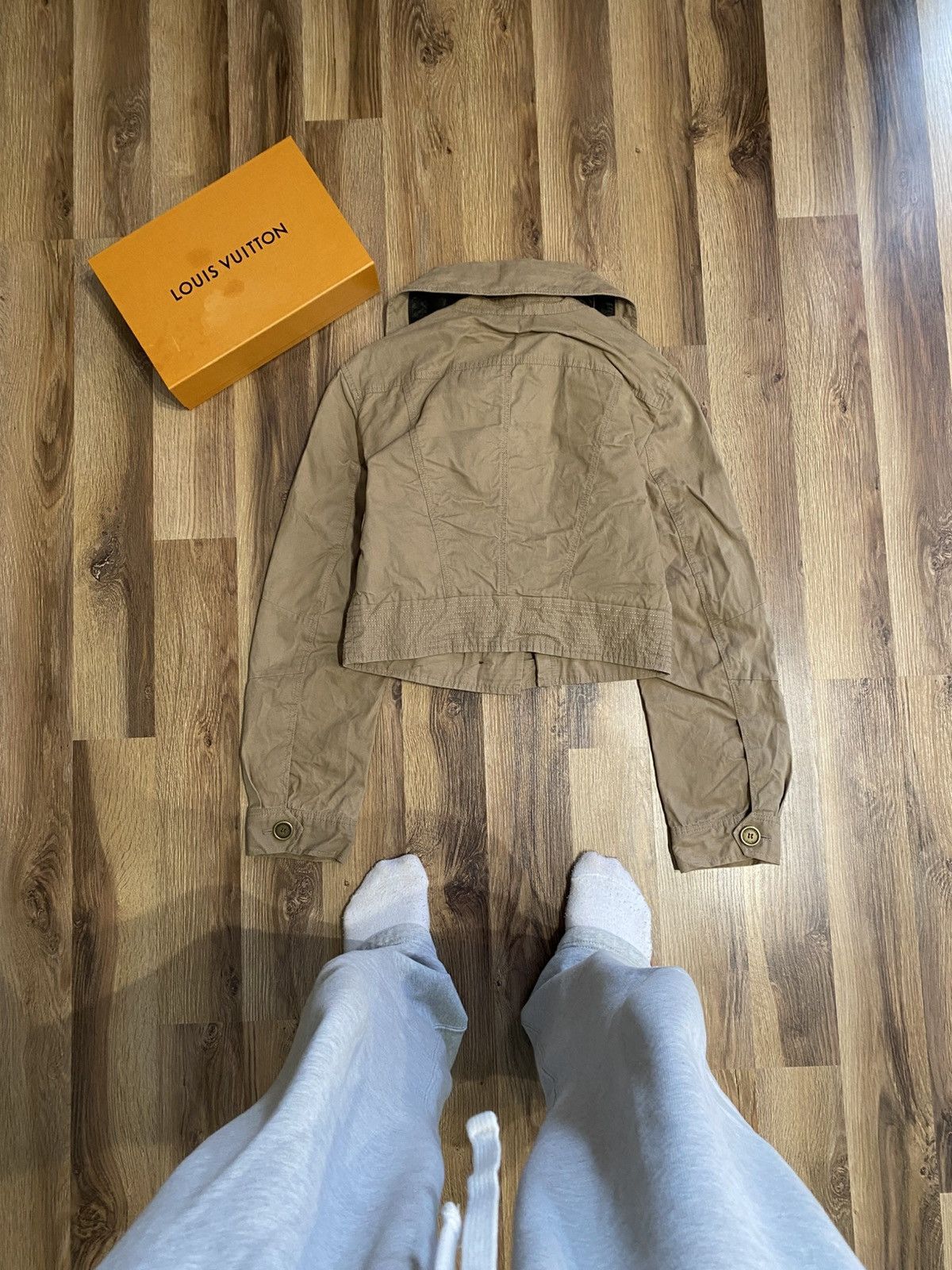 Burberry × Vintage Burberry Brit Vestes Beige Size S / US 4 / IT 40 - 10 Thumbnail