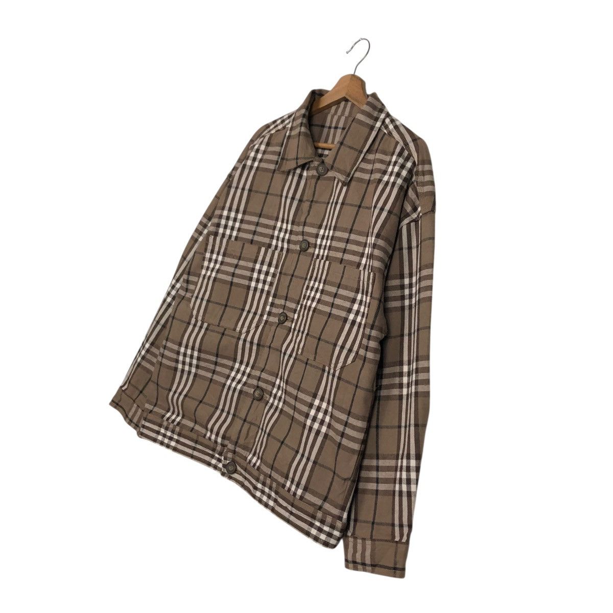 Japanese Brand 🔥VINTAGE CHORE WORK JACKET TARTAN DESIGN GU ISSEY MIYAKE Size US L / EU 52-54 / 3 - 4 Thumbnail