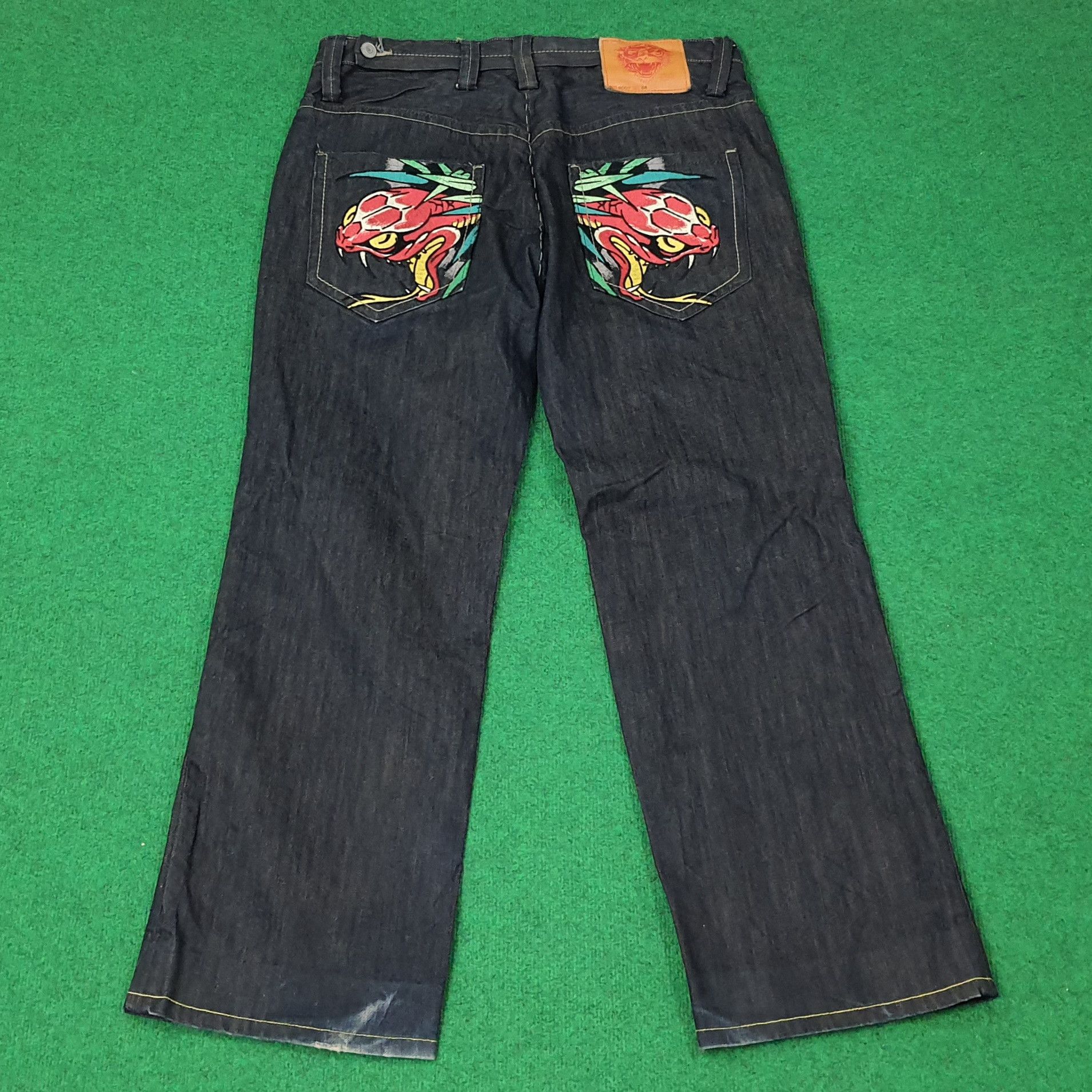 Ed Hardy Vintage Ed Hardy by Christian Audigier Jeans C258N15 Size US 38 / EU 54 - 3 Thumbnail