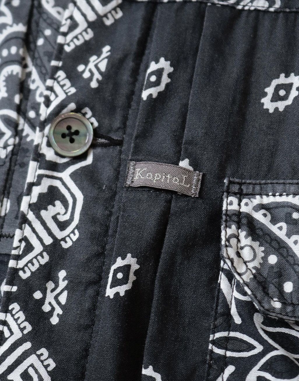 Kapital × Kapital Kountry Kapital Gauze Bandana Patchwork PT 1st Jacket Black Size US XXL / EU 58 / 5 - 4 Thumbnail