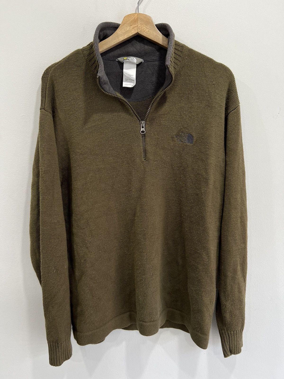 The North Face North Face Quarter Zip Sweater brown Size US L / EU 52-54 / 3 - 1 Thumbnail