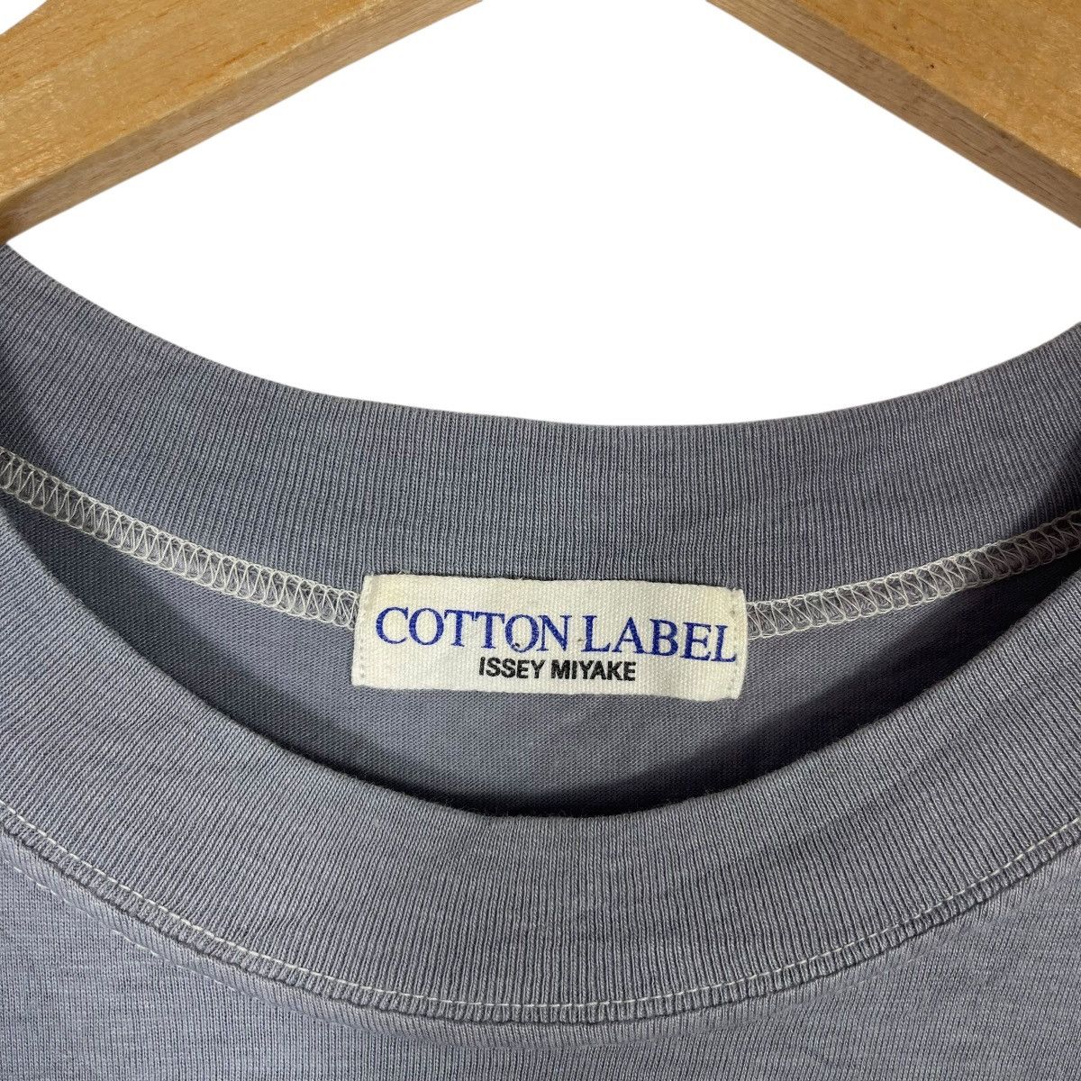 Issey Miyake Issey Miyake Cotton Label T-Shirt Japanese Designer Size US M / EU 48-50 / 2 - 3 Thumbnail