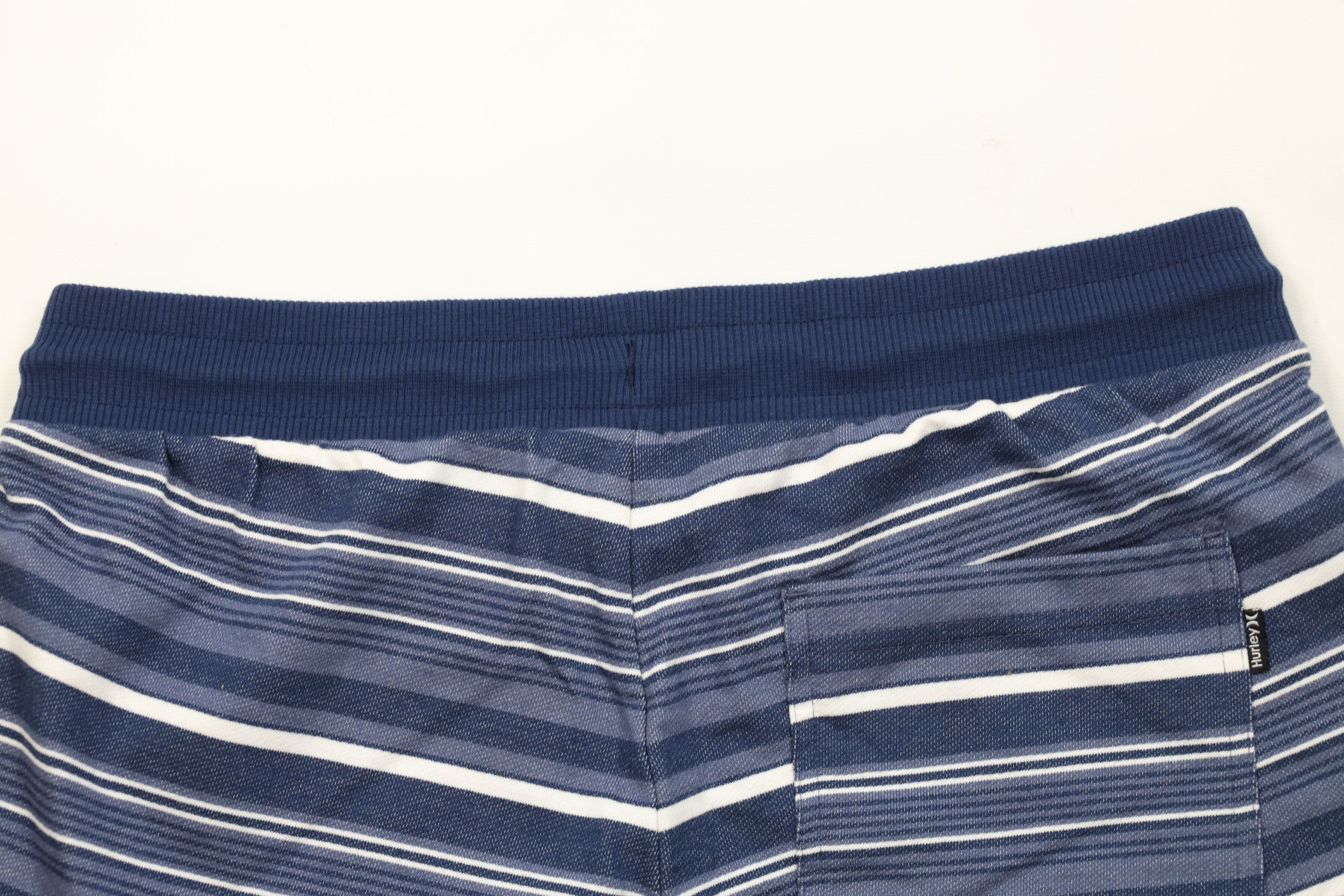 Hurley × Vintage New Hurley Surfing Striped Above Knee French Terry Shorts Size US 30 / EU 46 - 10 Thumbnail