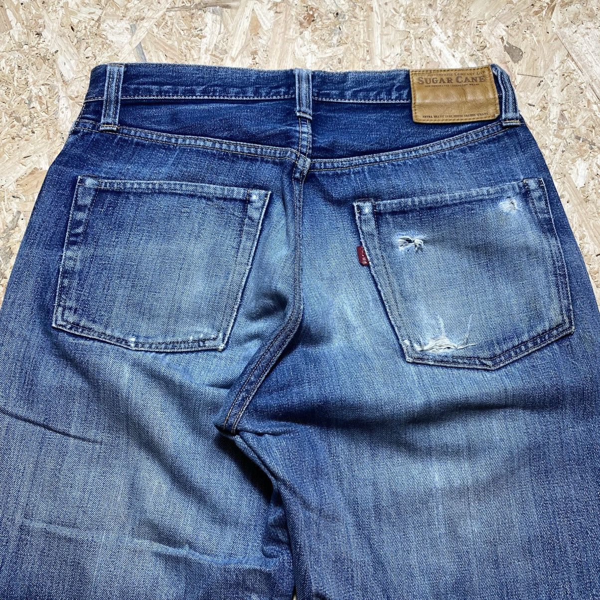 Sugar Cane Vintage Distressed Sugar Cane Selvedge Jeans Size US 31 - 10 Thumbnail