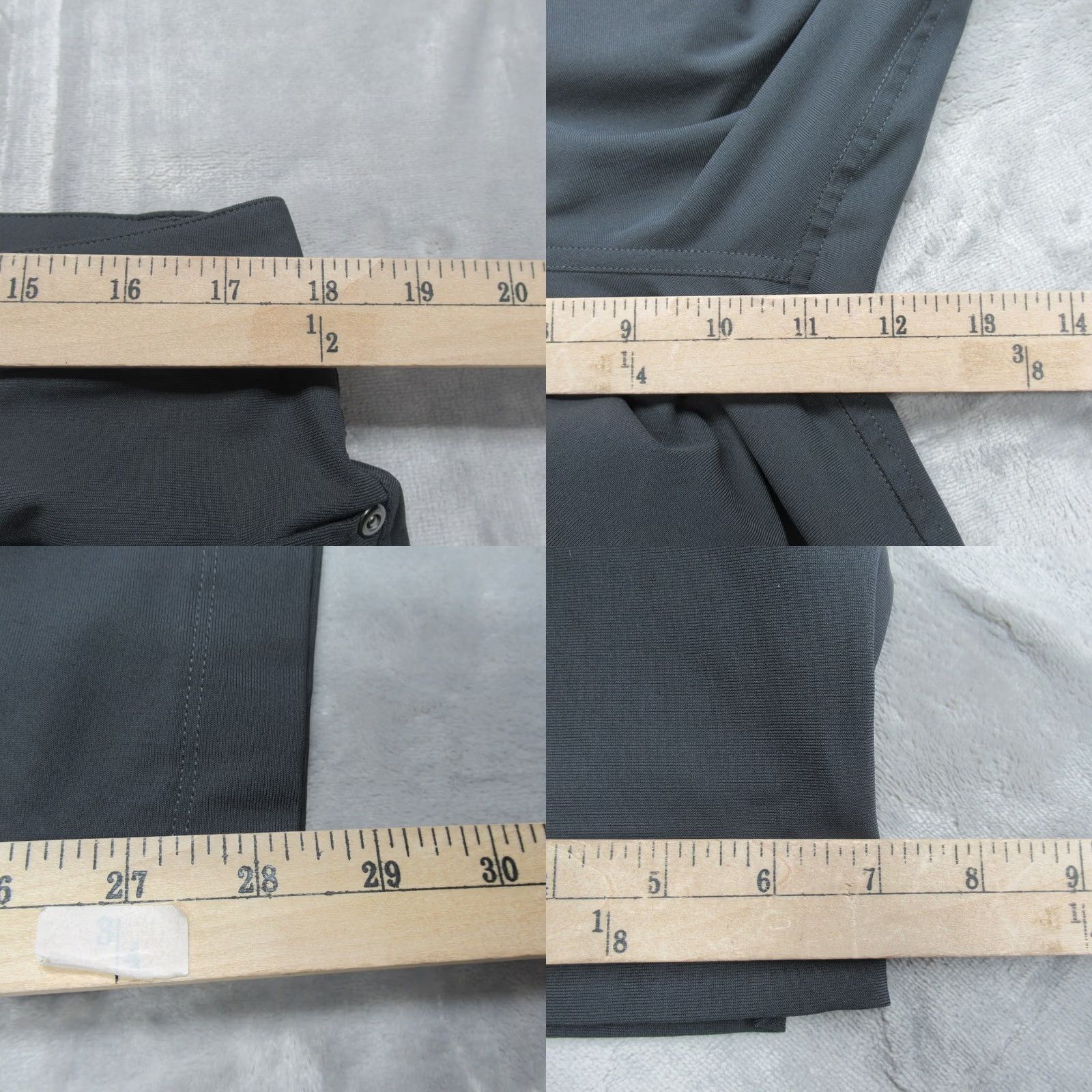 Lululemon Lululemon ABC Pants Mens 33 Gray Slim 5-Pocket Classic Fit Stretch Trousers Shoes? Size US 35 - 8 Thumbnail