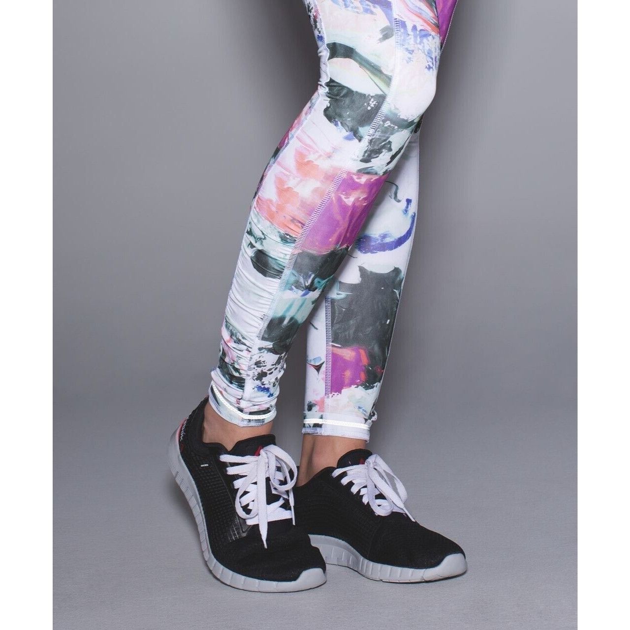 Lululemon Lululemon Leggings Run Inspire Crop II All Full-On Luxtreme Size 26" / US 2 / IT 38 - 2 Thumbnail