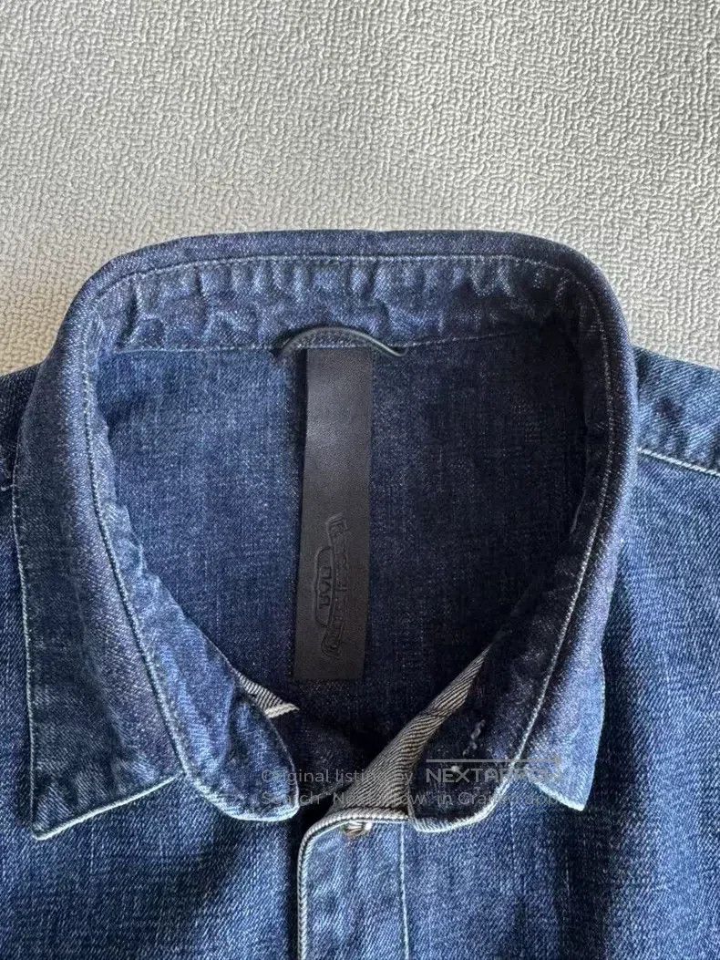 Chrome Hearts CHROME HEARTS Size XXL Cross patch denim shirt Size US XXL / EU 58 / 5 - 3 Thumbnail
