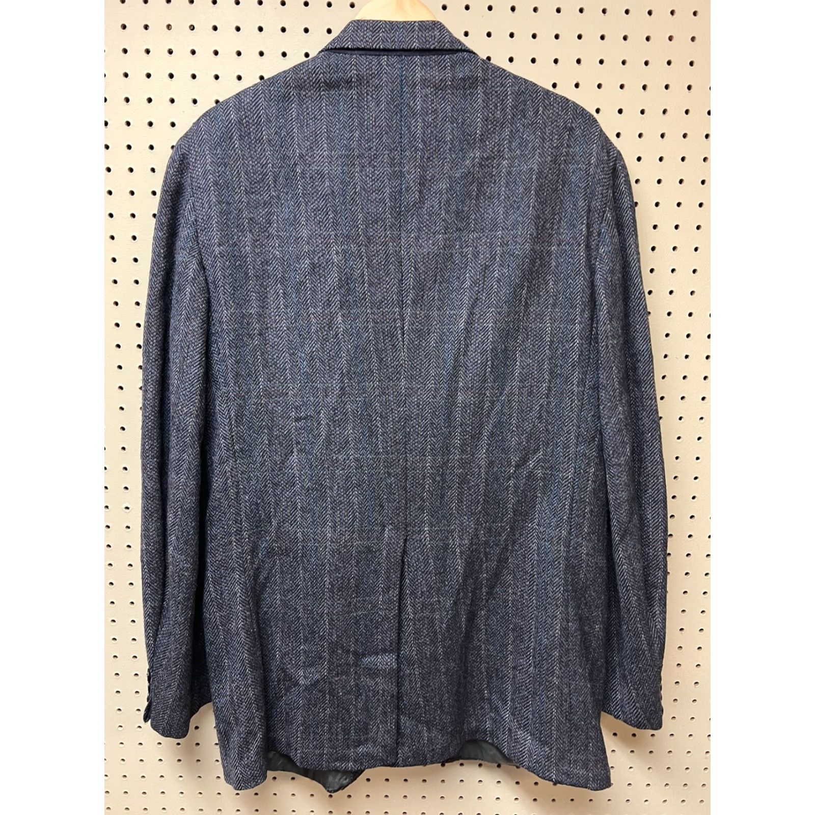 Brooks Brothers VINTAGE Brooks Brothers 346 Feathertweed Wool Two Button Men's Sz 43 Long *As Is* Size 46R - 2 Thumbnail