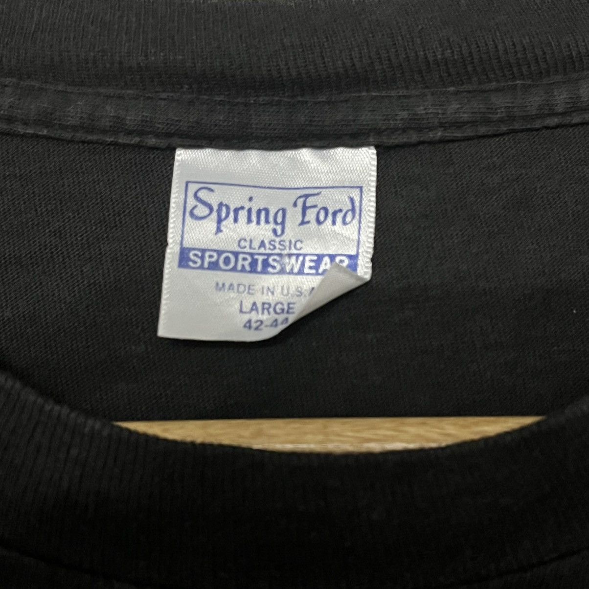 Band Tees × Bon Jovi × Vintage Vintage Bon Jovi Rocks Your Ass Off 80s Tag Spring Ford Size US L / EU 52-54 / 3 - 3 Thumbnail