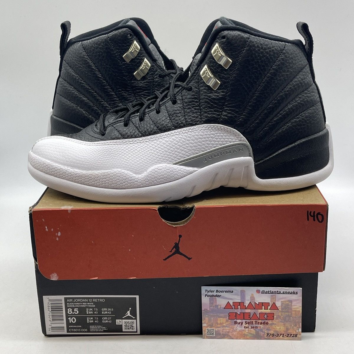 Jordan Brand Air Jordan 12 playoff Size US 8.5 / EU 41-42 - 1 Thumbnail