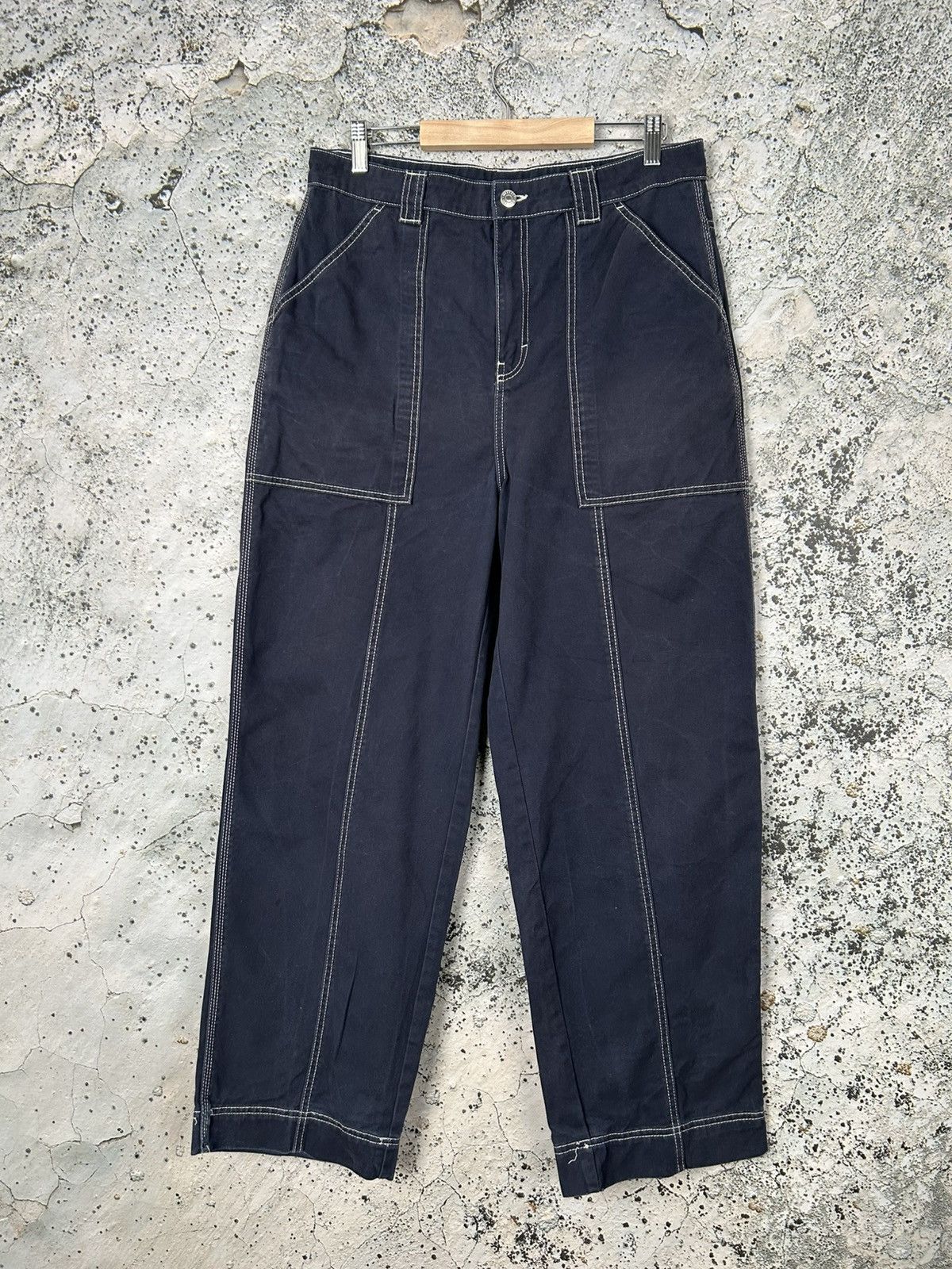 Weekday Weekday Gwyneth Trousers Skateboarding Baggy Pants Hype Rock Size US 32 / EU 48 - 1 Thumbnail