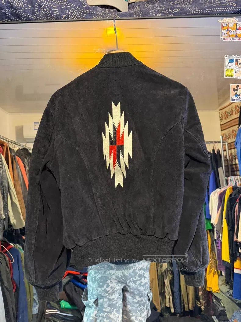 Schott Schott Cowhide Indian Navajo style leather jacket Size US M / EU 48-50 / 2 - 8 Thumbnail