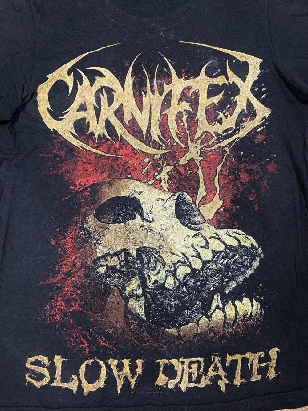 Other VINTAGE Y2K CARNIFEX DEATH METAL AFFLICTION STYLE BAND TEE Size US S / EU 44-46 / 1 - 3 Thumbnail
