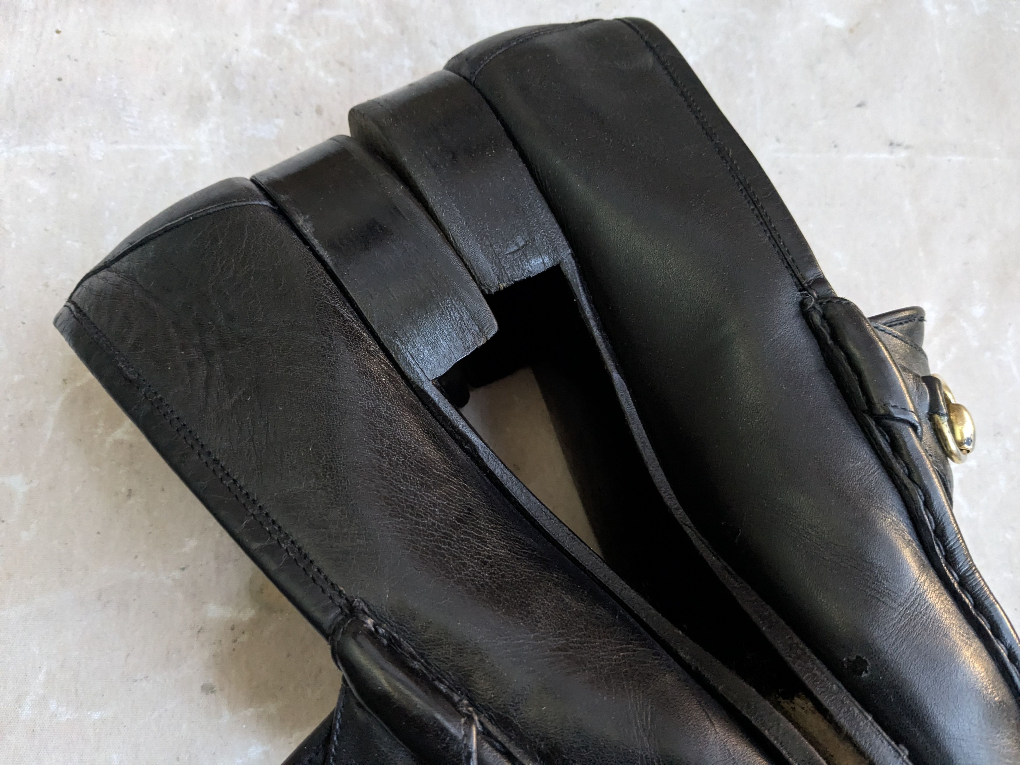 Gucci Gucci Horsebit Loafers Black Leather 11.5 Size US 11.5 / EU 44-45 - 10 Thumbnail