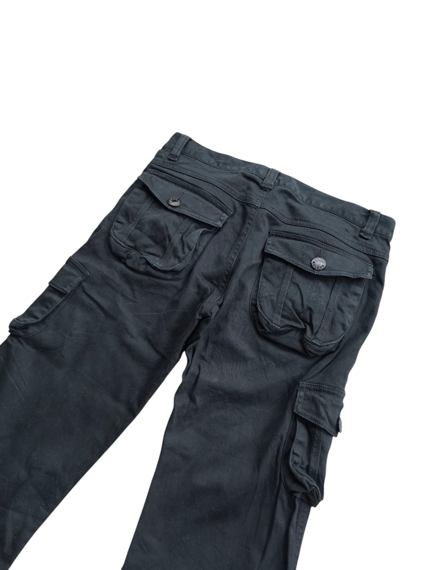 Japanese Brand × Le Grande Bleu (L.G.B.) Lowbox eight pocket flare pants Size US 31 - 4 Thumbnail