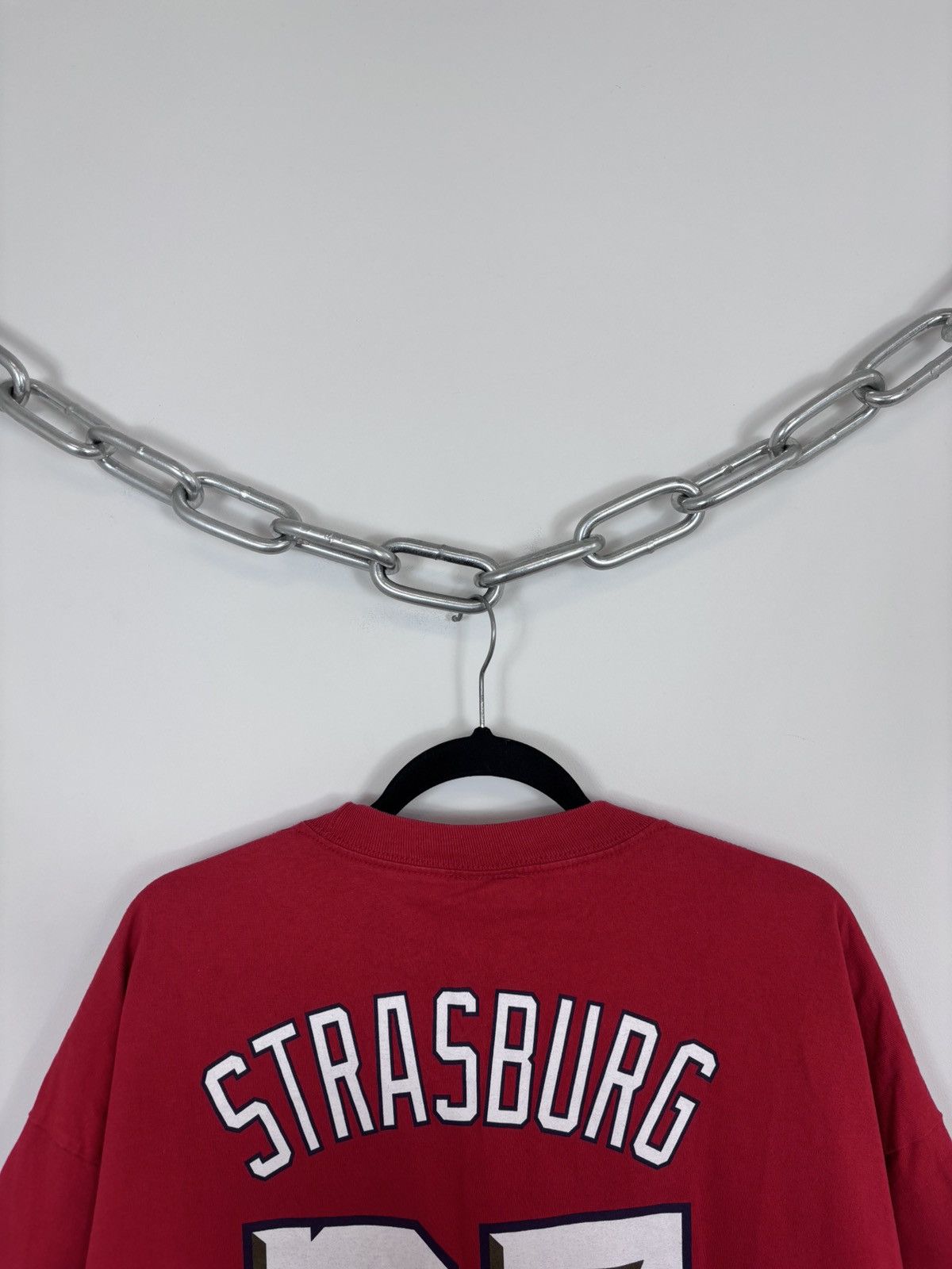 Majestic Majestic Washington Nationals Stephen Strasburg #37 MLB Tee Size US XXL / EU 58 / 5 - 12 Thumbnail