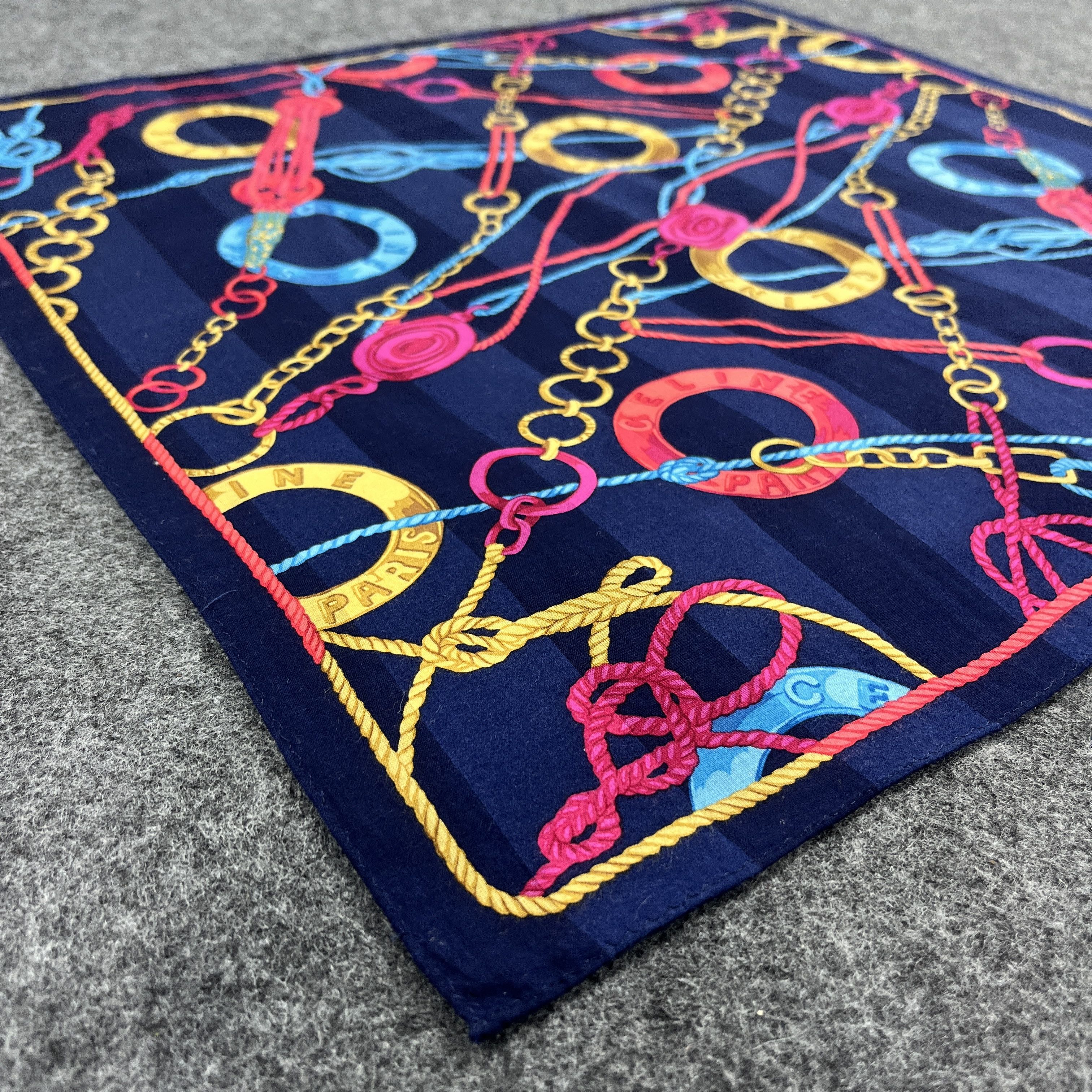 Celine Celine Handkerchief / Bandana / Neckerchief B251 Size ONE SIZE - 7 Thumbnail