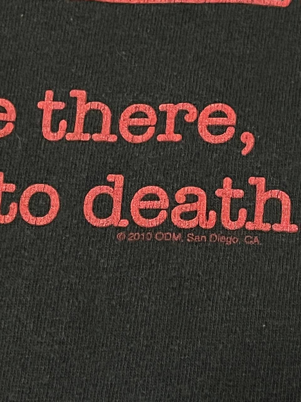 Delta "For a minute there you bored me to death" funny humour tee Size US L / EU 52-54 / 3 - 3 Thumbnail