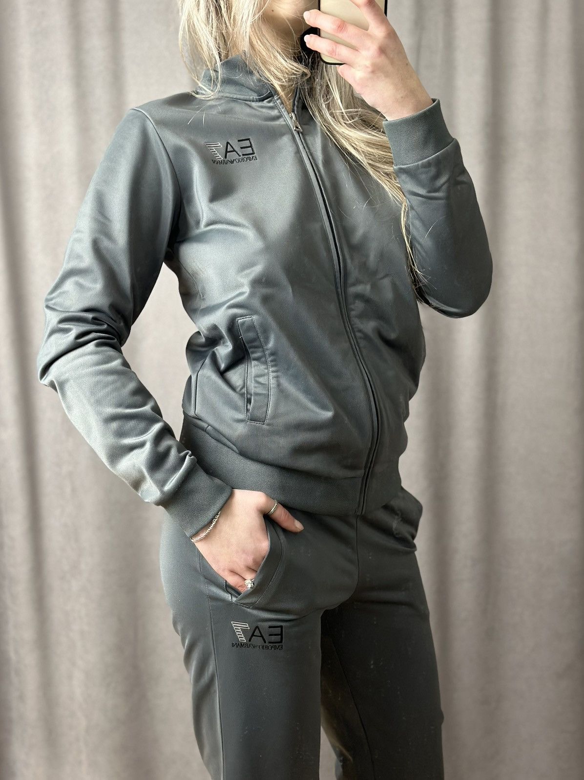 Armani Vintage Armani Suits Avantgarde Nylon Prada style Y2K Diesel Size 25" / US 0 / IT 36 - 1 Thumbnail
