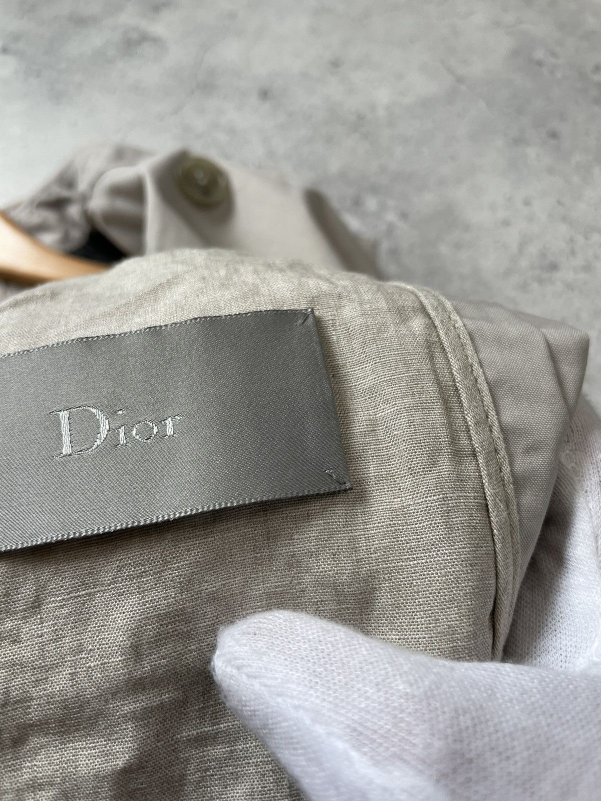 Dior Dior Homme Double Breasted Beige Trench Coat Men’s Size 48 Size US M / EU 48-50 / 2 - 17 Thumbnail