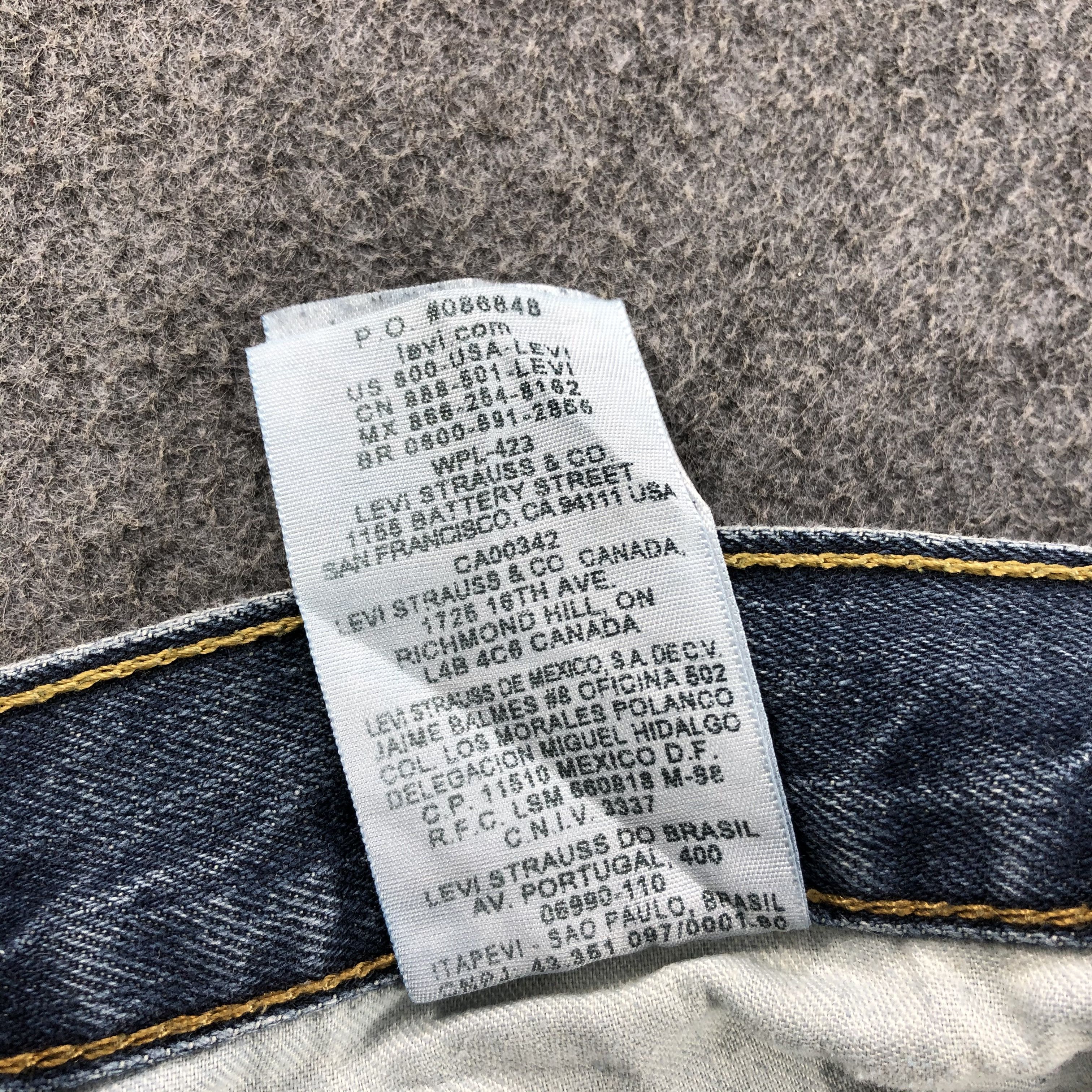 Levi's × Vintage Vintage Blue Wash Levis 514 Jeans-JM1796 Size US 33 - 12 Thumbnail