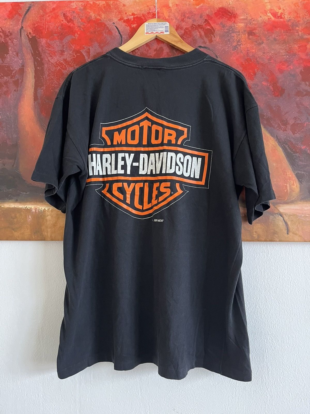 Harley Davidson Harley Davidson 1993 Looney Tunes Vintage Classic Shirt Size US L / EU 52-54 / 3 - 5 Thumbnail
