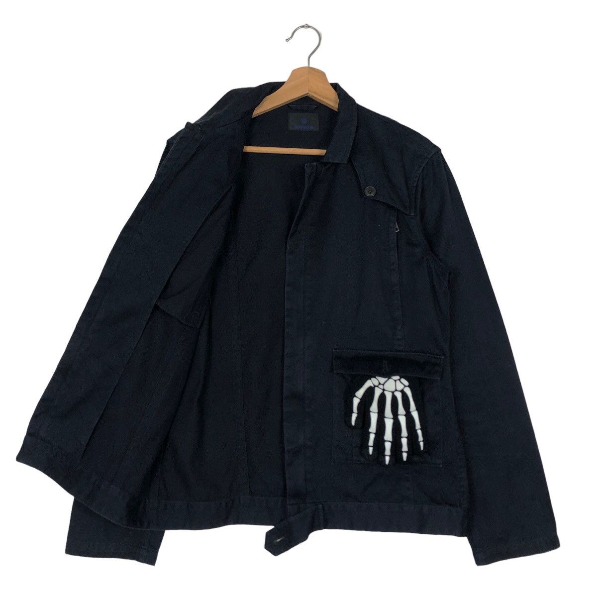 Hysteric Glamour 🔥Asymmetric Pocket Chore Biker Jacket Custom Culture Japan Size US M / EU 48-50 / 2 - 9 Thumbnail