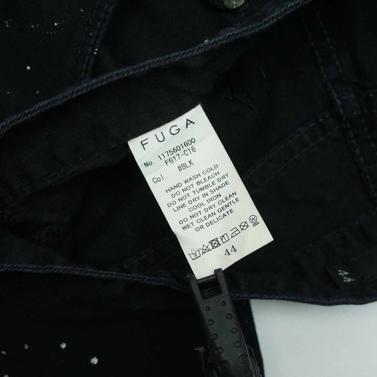 GOSTAR DE FUGA *NoTariff FUGA Splatter Pants Size 29" - 8 Thumbnail