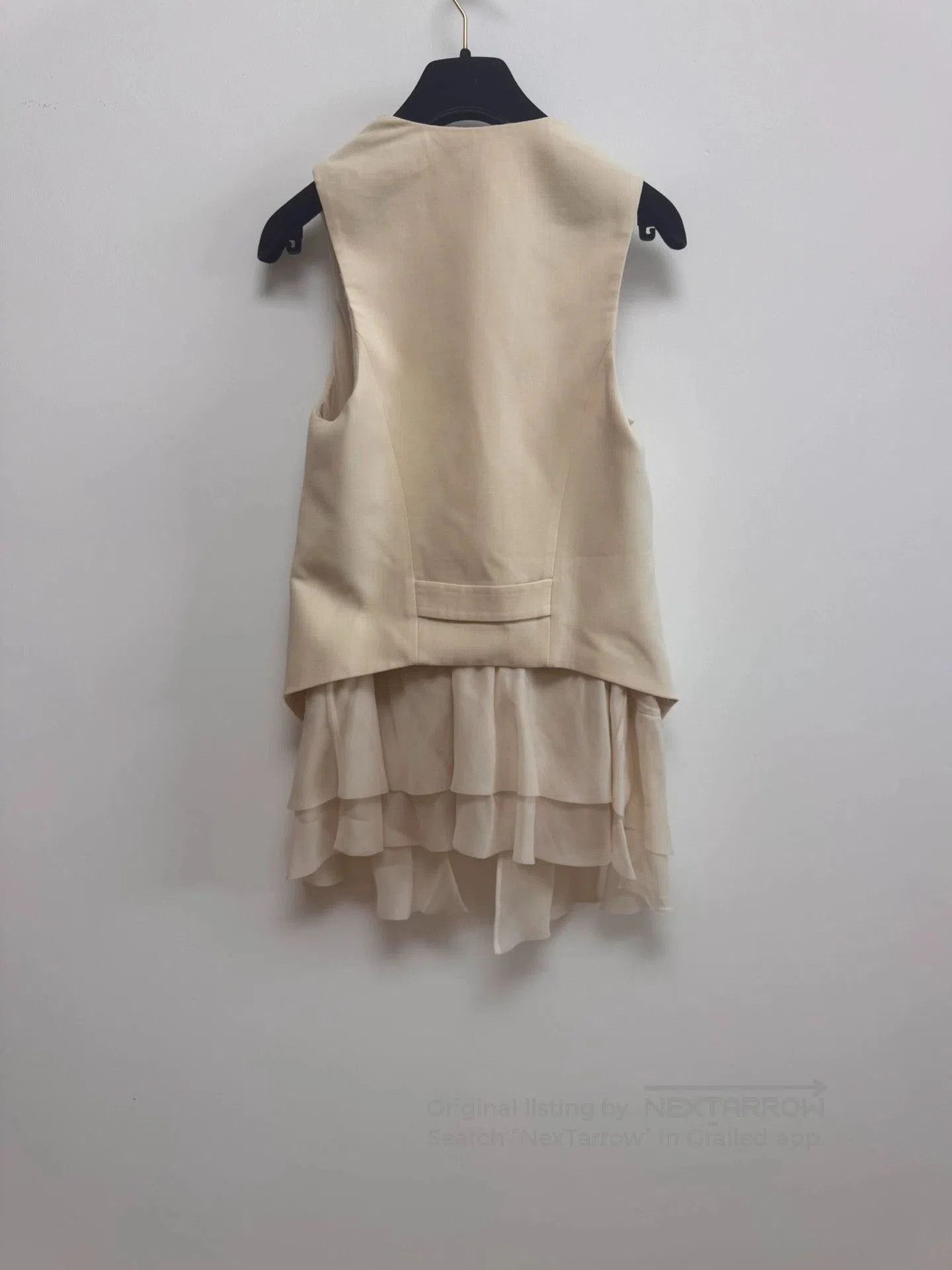 Brunello Cucinelli cream color faux layered vest by brunello cucinelli. Size US M / EU 48-50 / 2 - 2 Thumbnail