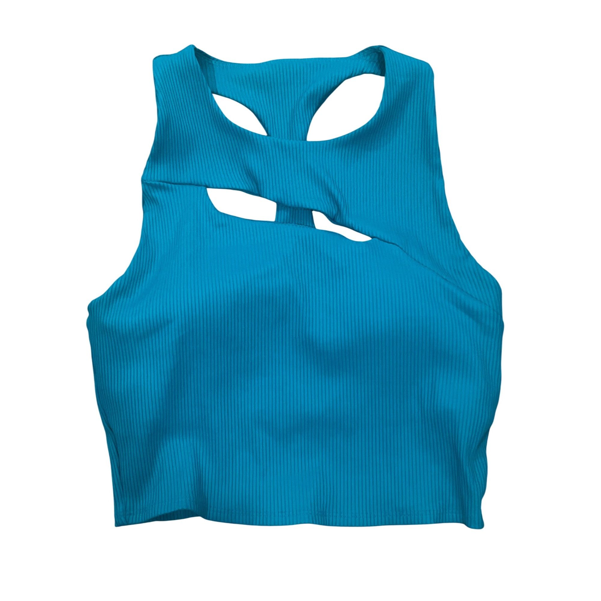 Carbon CARBON38 Cut Out Halter Neck Ribbed Cami Size XL Size XL / US 12-14 / IT 48-50 - 2 Thumbnail