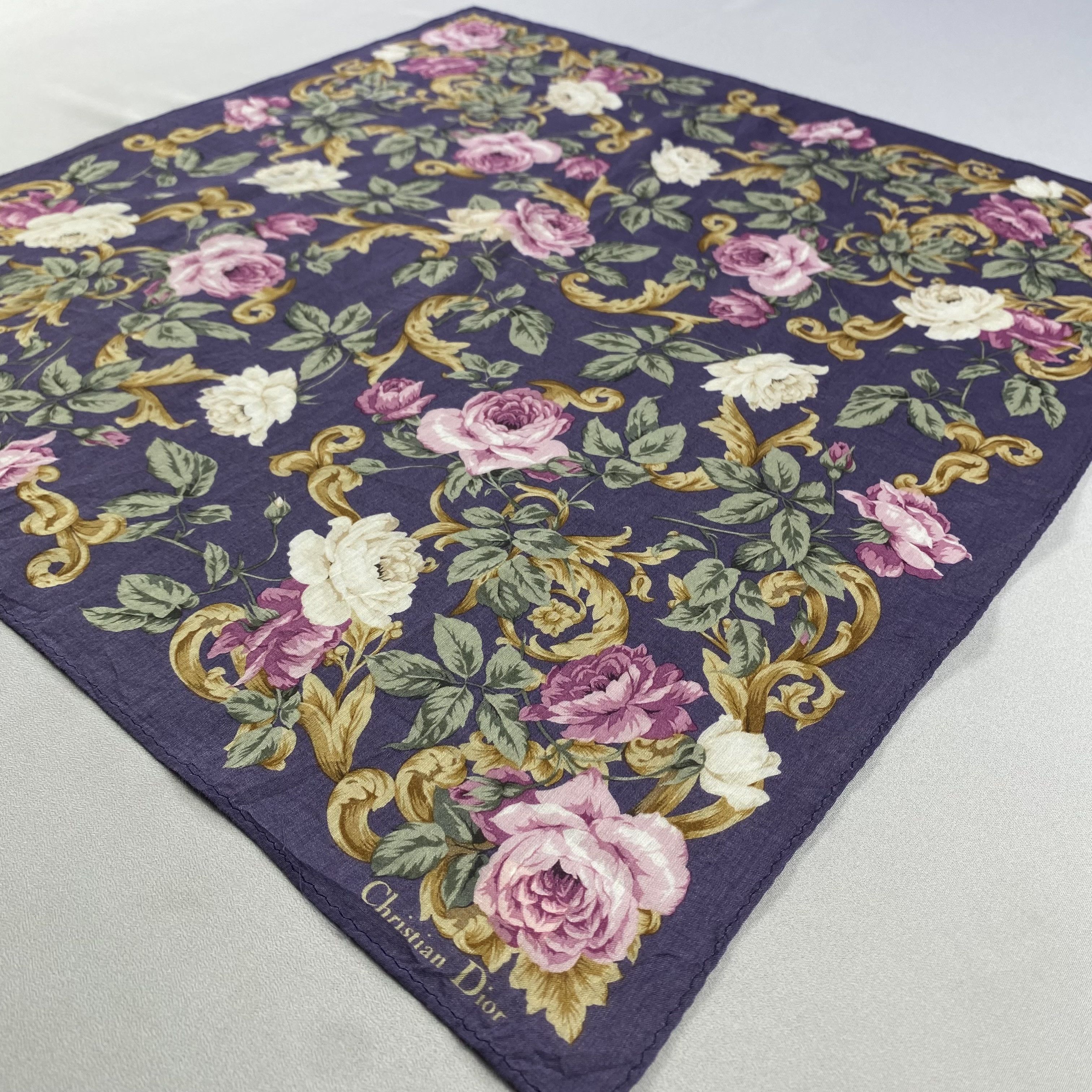 Vintage Christian Dior Monsieur Bandana/ Handkerchief / Neckerchief Size ONE SIZE - 2 Thumbnail
