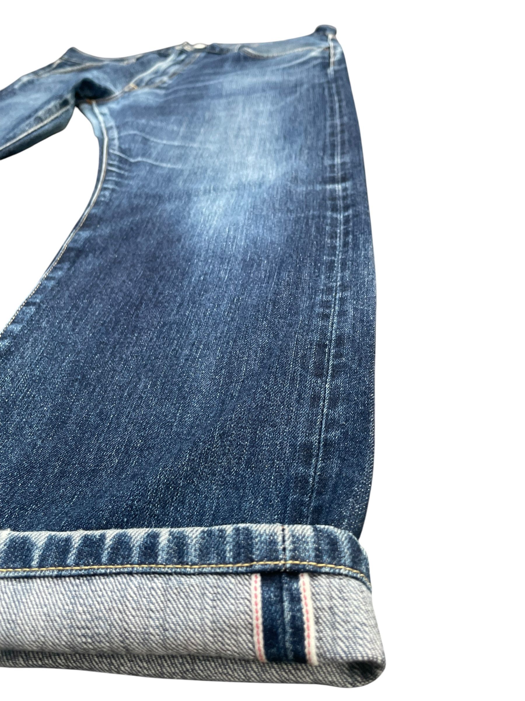 Japanese Brand Uniqlo Redline Selvedge Denim Size US 37 - 2 Thumbnail