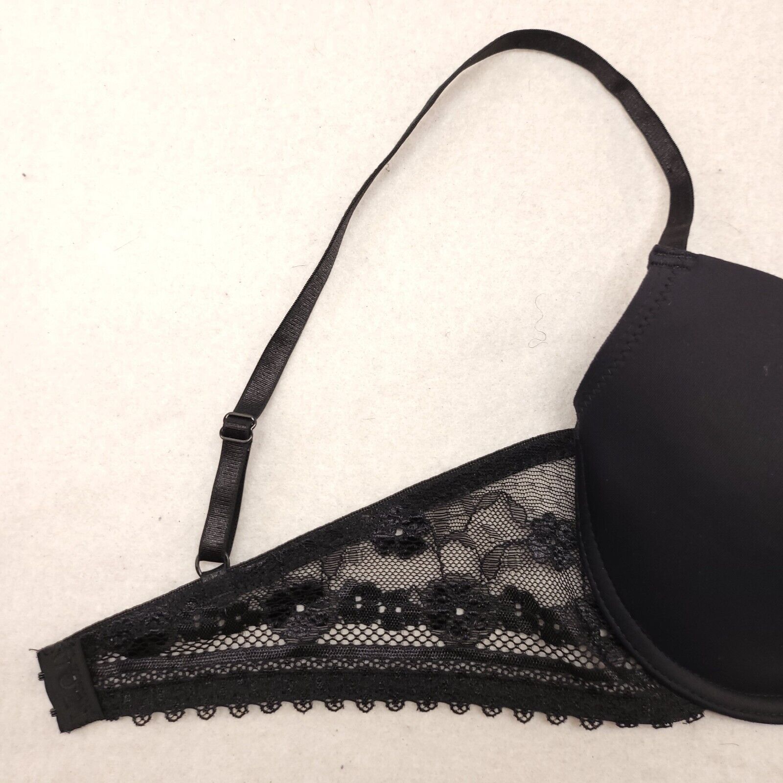 Izod IZOD Pandex Non-Padded Underwire Bra Womens Size 36C Black Size ONE SIZE - 8 Thumbnail