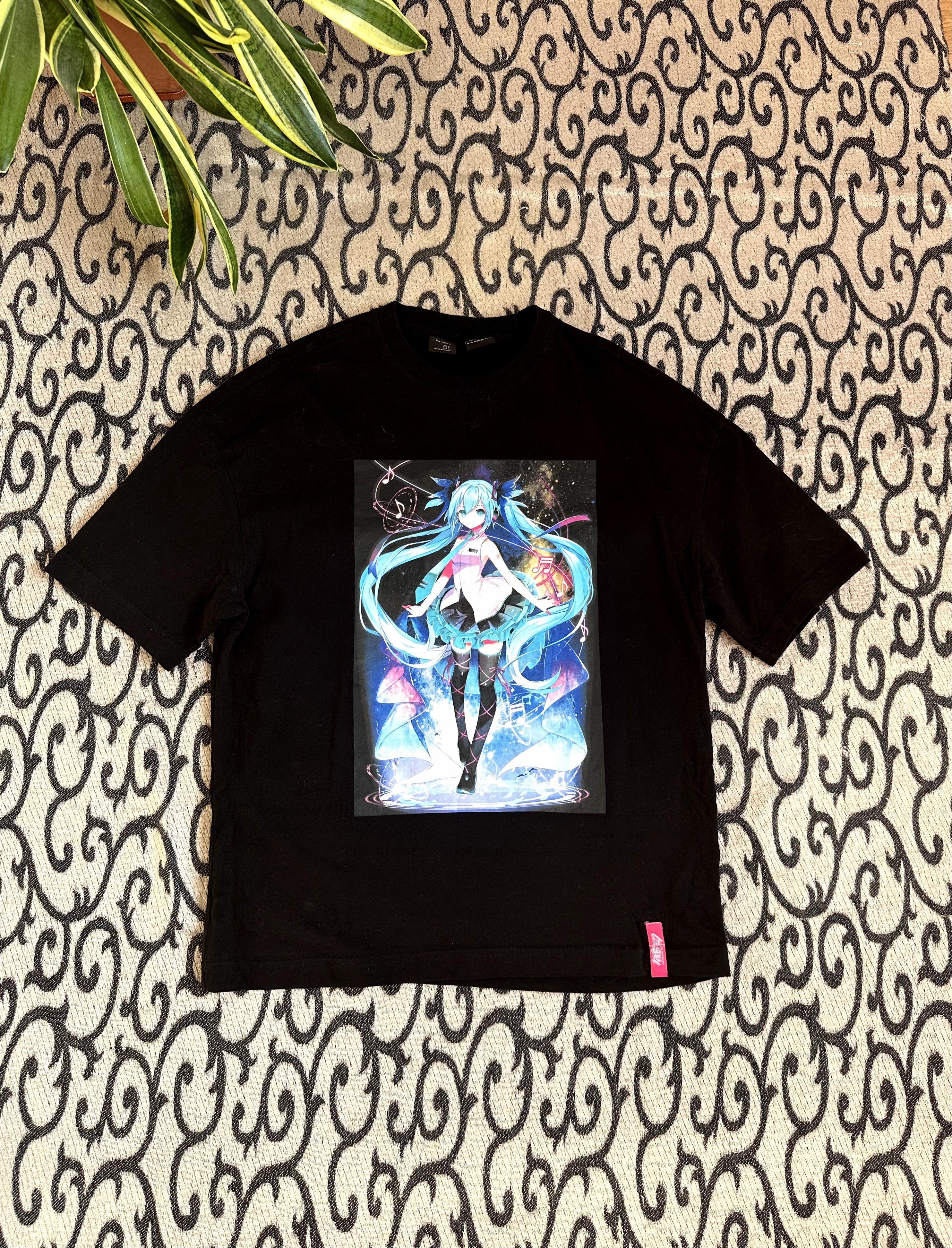 Anime × Beauty Beast Anima Hatsune Miku T-shirt Streetwear Y2K M-L Size US M / EU 48-50 / 2 - 1 Thumbnail