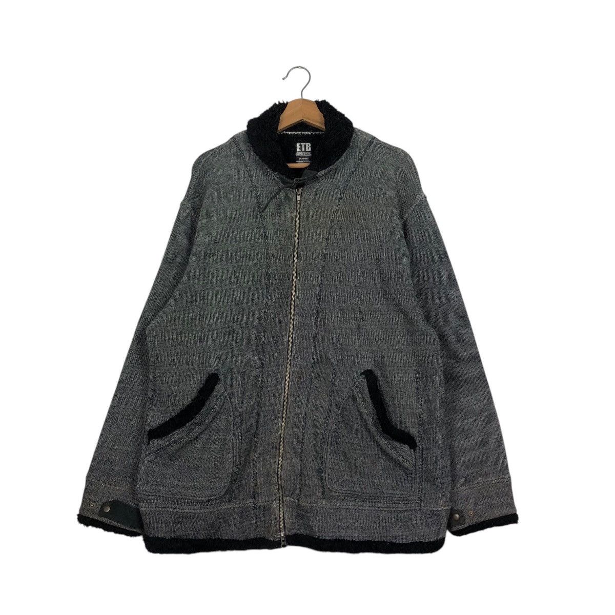 Japanese Brand × Vintage 📌Vintage Chore Jacket East Twenty Box Sherpa Blanket Size US M / EU 48-50 / 2 - 2 Thumbnail