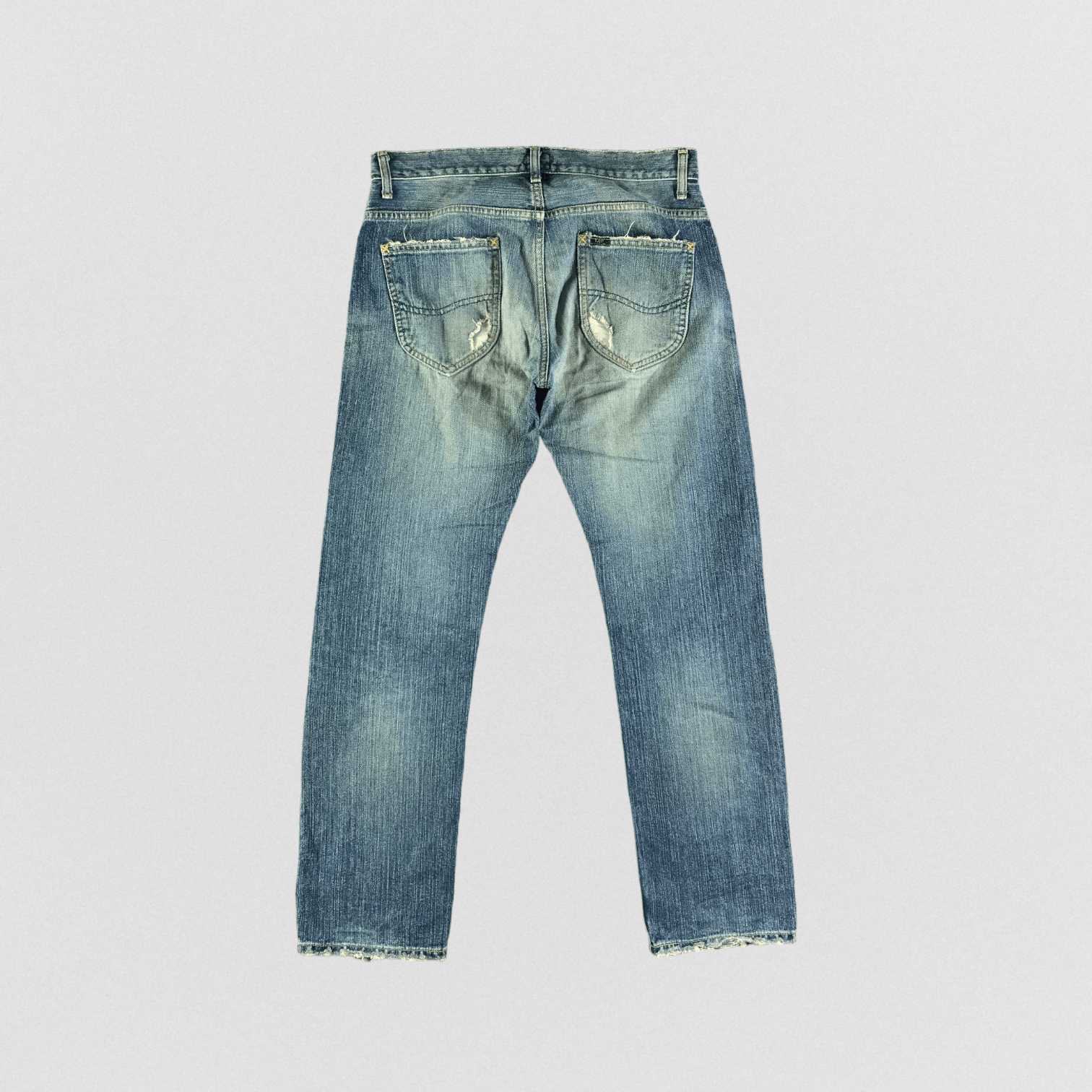 Lee Vintage 90s Lee Selvedge Jeans-JM3526 Size US 33 - 2 Thumbnail