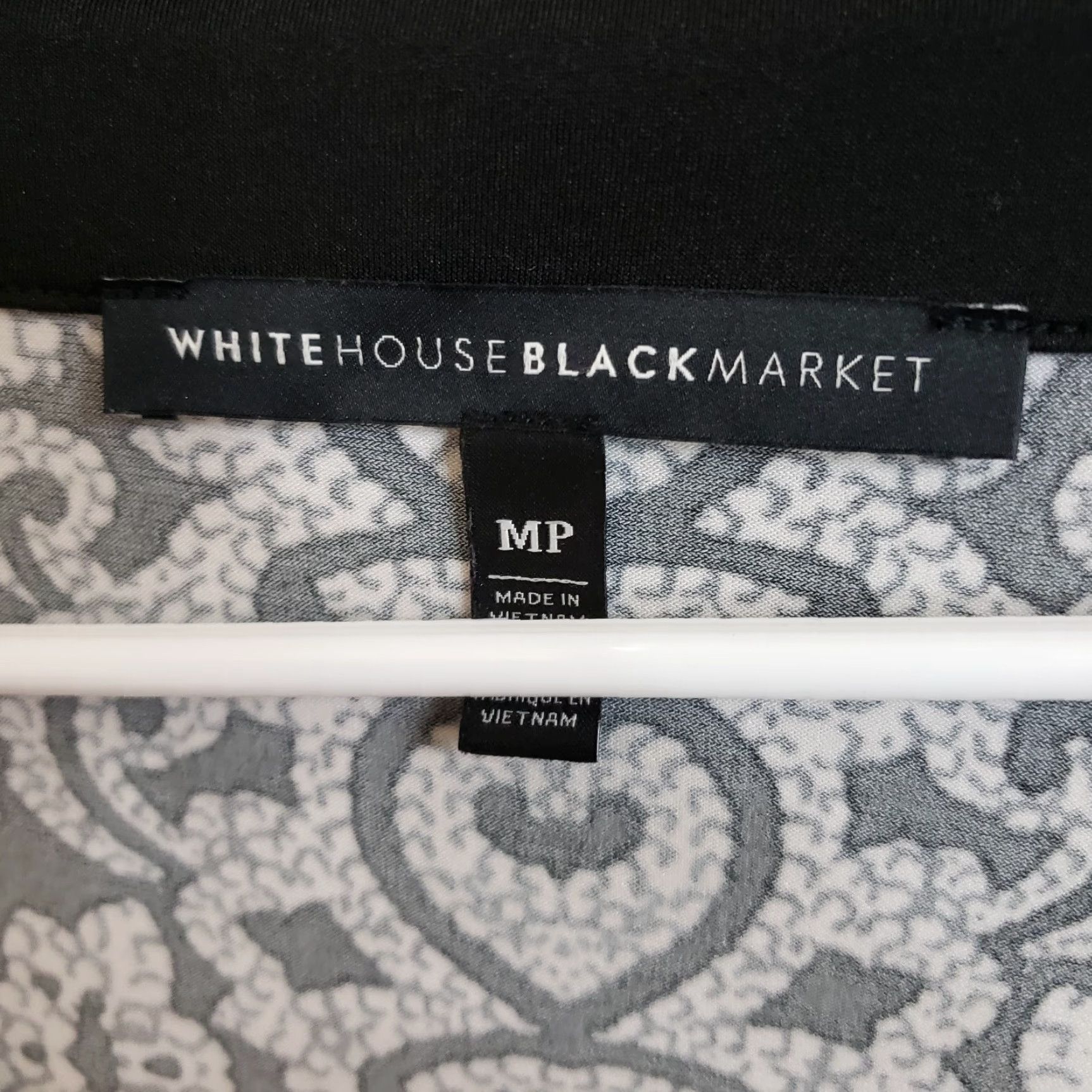 White House Black Market White House Black Market Womens Tunic Top PM XS? Size M / US 6-8 / IT 42-44 - 6 Thumbnail