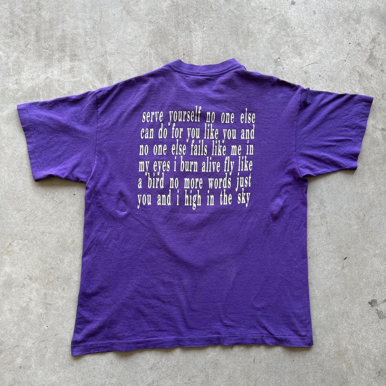 Vintage Vintage 1992 The Smashing Pumpkins "Starla" T-Shirt GRAIL Size US XL / EU 56 / 4 - 4 Thumbnail