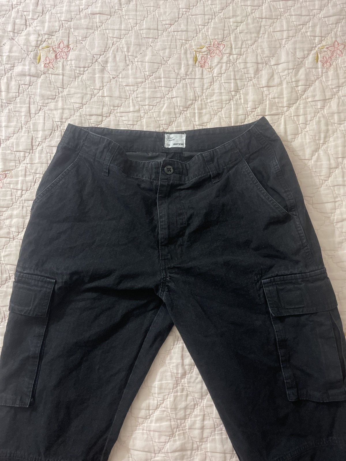 Vintage Eptm Black Cargo pants Size US 34 / EU 50 - 5 Thumbnail