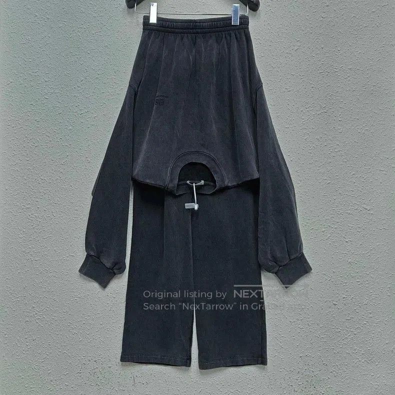 Balenciaga Balenciaga Washed Faux Two-Piece Sweatpants. Size US 26 / EU 42 - 3 Thumbnail