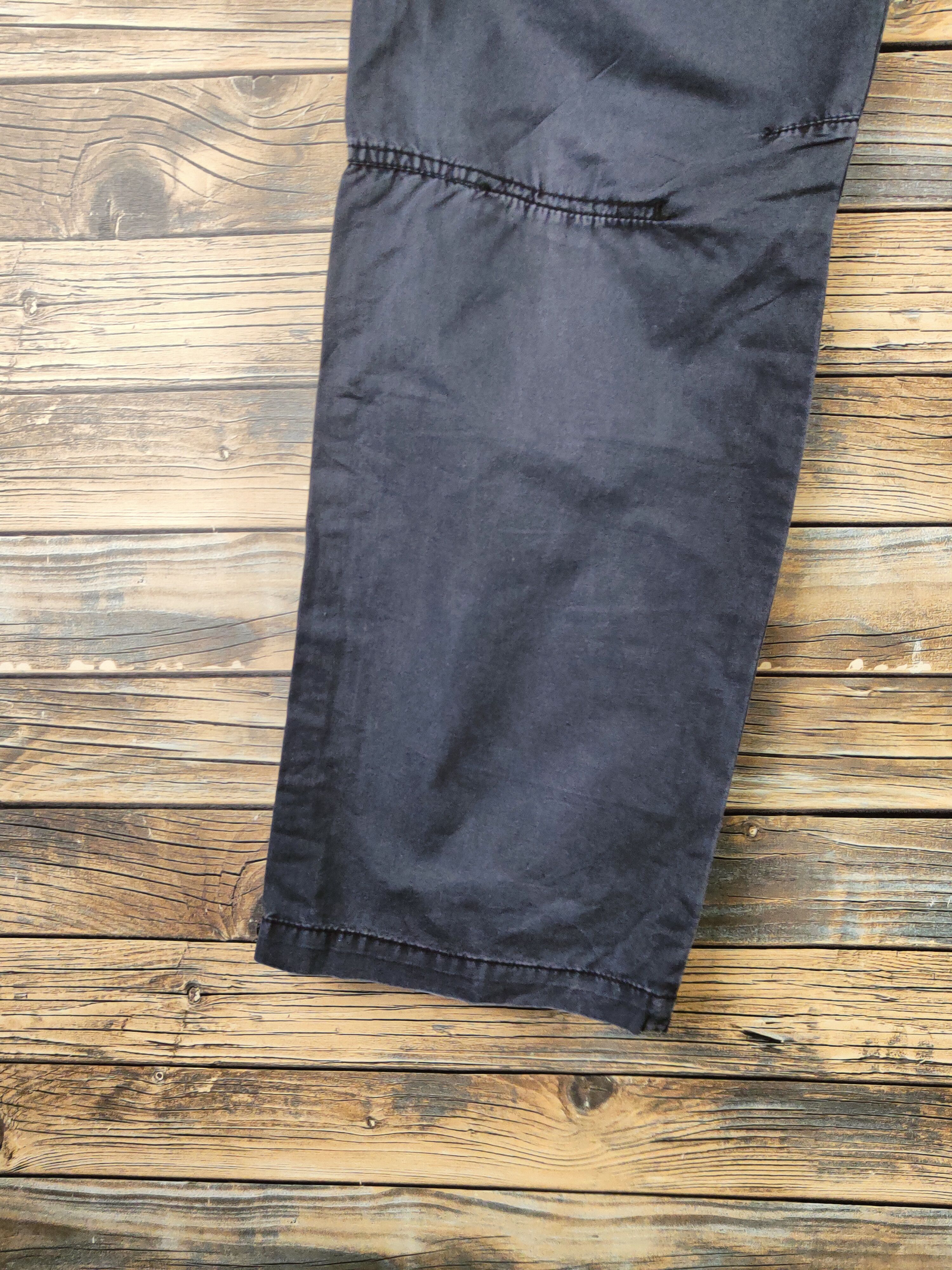 Japanese Brand DL Jeansweat Black Faded Multipocket Cargo Pants #46-135 Size US 32 / EU 48 - 9 Thumbnail