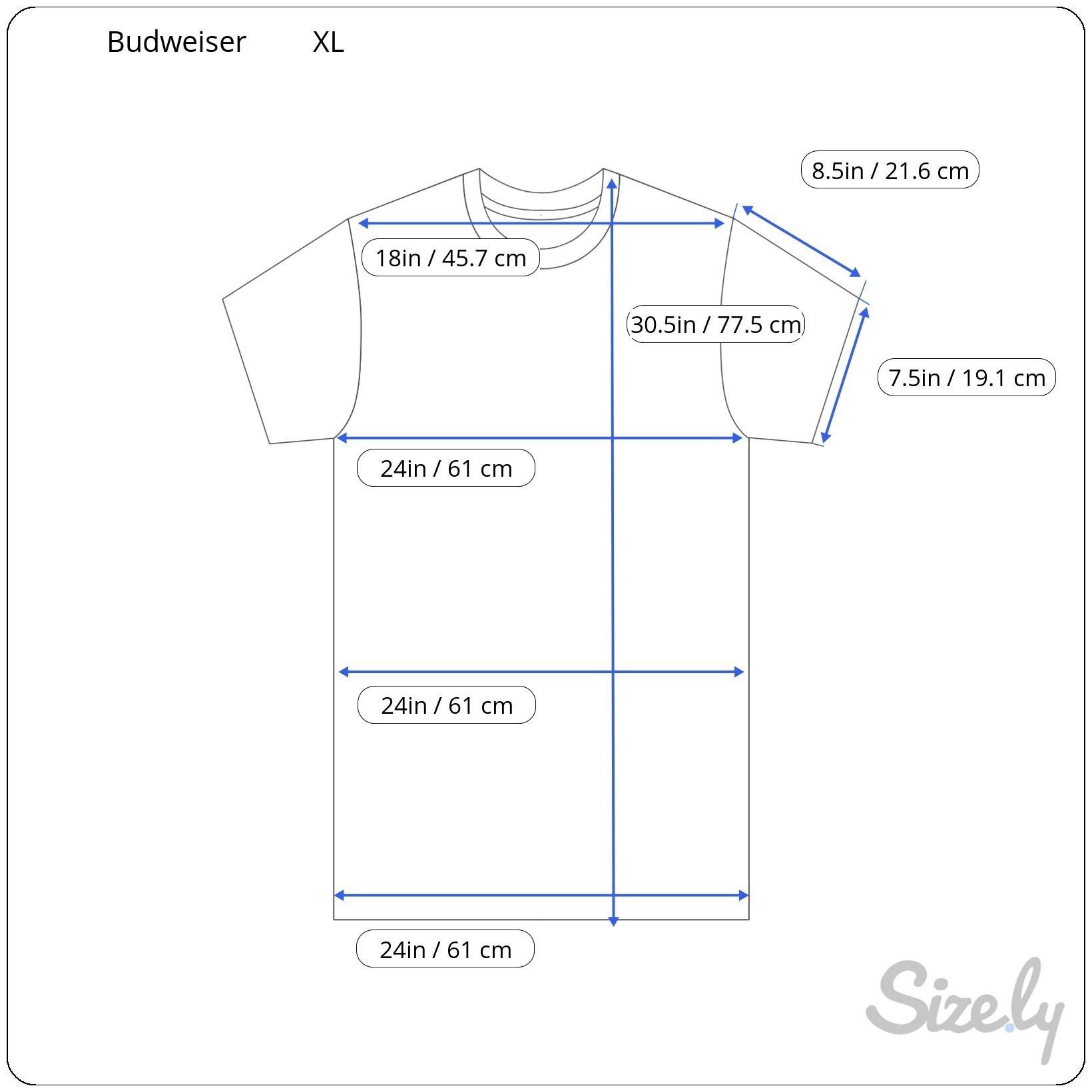 Budweiser Budweiser Men's XL Brown Tee Shirt Budweiser NWT Size US XL / EU 56 / 4 - 5 Thumbnail