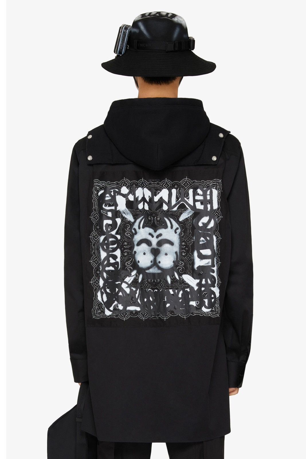 Chito × Givenchy × MMW Givenchy x CHITO International Parka Hoodie Size US L / EU 52-54 / 3 - 11 Thumbnail