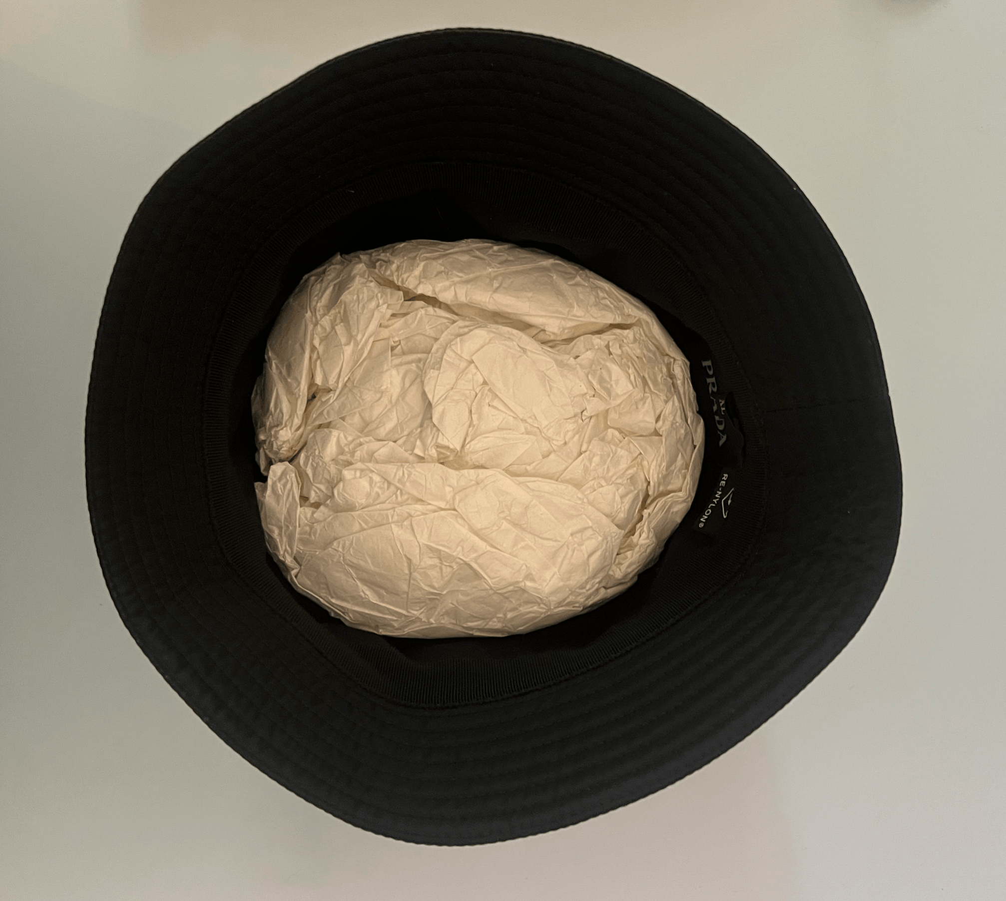 Prada Prada Re-Nylon Bucket Hat Black XL Size ONE SIZE - 3 Thumbnail