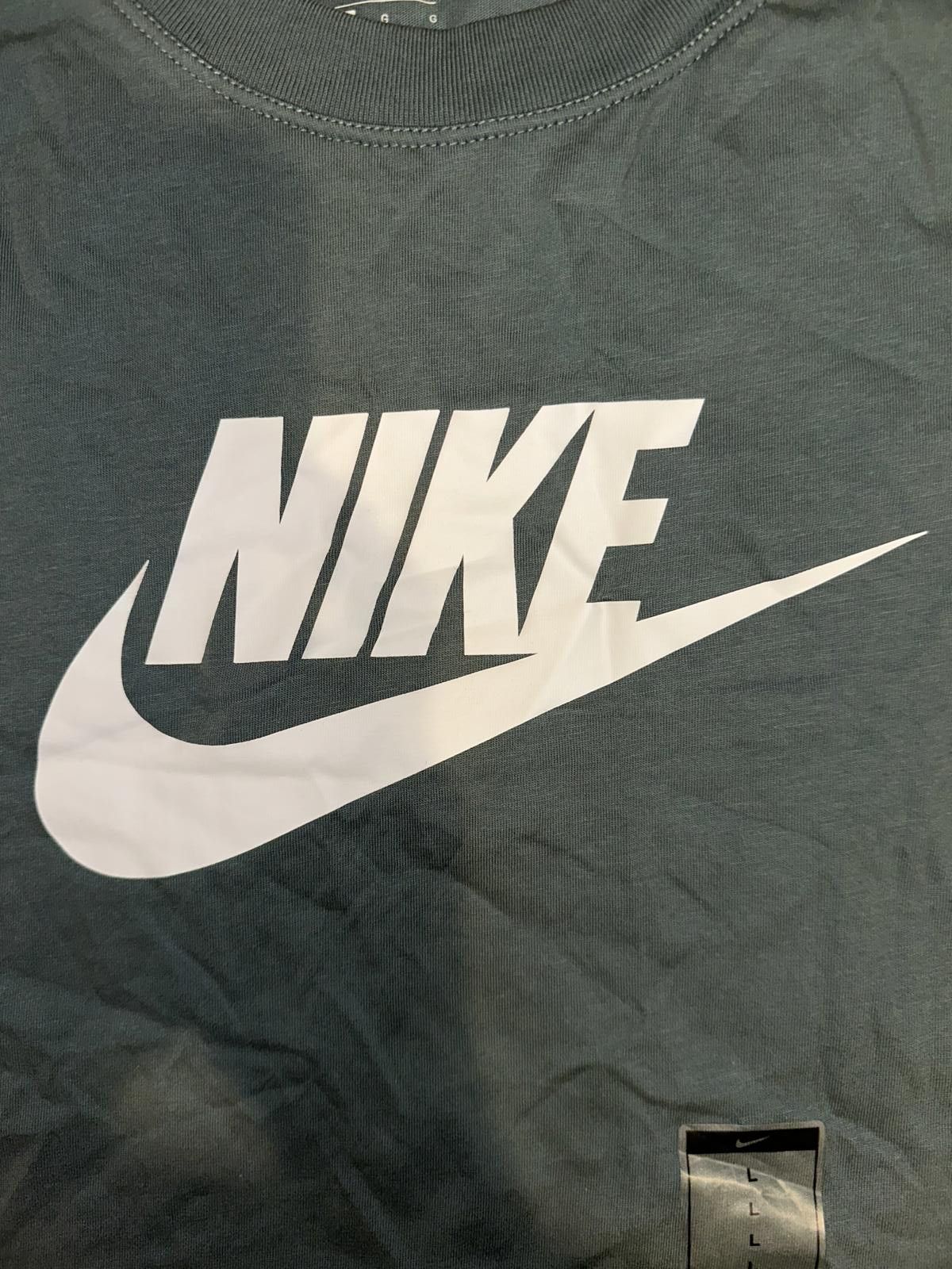 Nike Nike Sportswear Essential Women's Cropped Logo Miltary Green T-Shirt Size L / US 10 / IT 46 - 2 Thumbnail