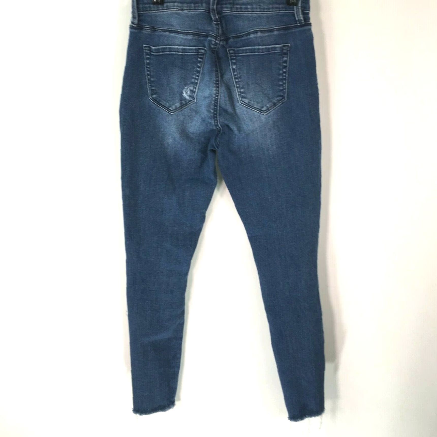 Pacsun Pacsun Womens Power Super Stretch High Rise Blue Ankle Jegging Jeans 24 Size 42" / US 20 - 2 Thumbnail